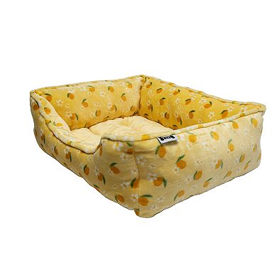 WOOF® Lemon Cuddler Pet Bed