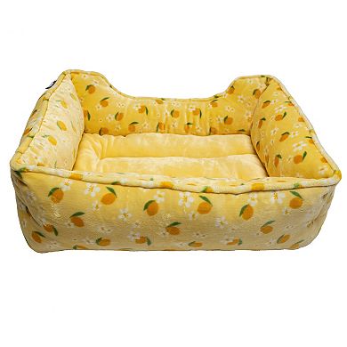 WOOF® Lemon Cuddler Pet Bed
