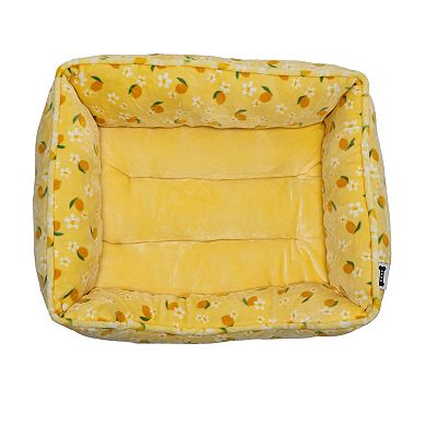 WOOF® Lemon Cuddler Pet Bed