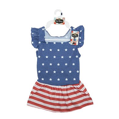 WOOF® American Flag Pet Dress