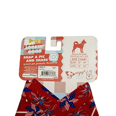 WOOF® Paw-triotic Pet Bandana
