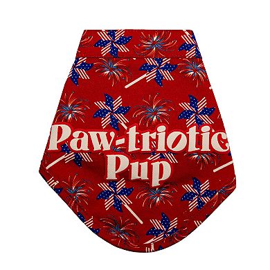 WOOF® Paw-triotic Pet Bandana