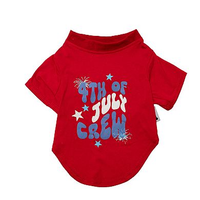 WOOF® 4th of July Crew Pet Shirt