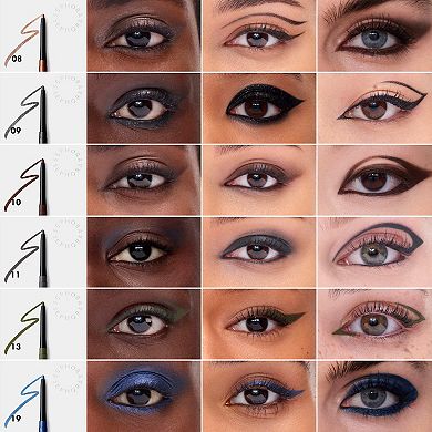 12H Colorful Waterproof Retractable Eyeliner