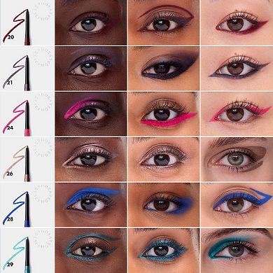 12H Colorful Waterproof Retractable Eyeliner