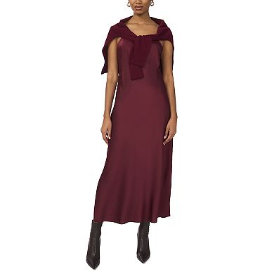 Women's MSK Slip Dress & Sweater Set