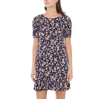 sachin and babi light blue dress MSK PETITE GOLD CHAIN PINEAPPLE BLACK SMOCK