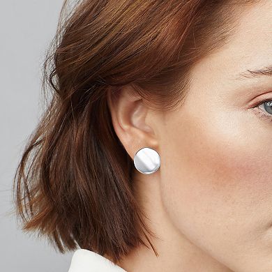 Napier Silver-Tone Stud Earrings