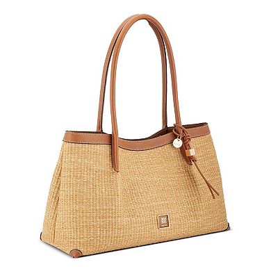Nine West Sullivin Carryall Woven Tote Bag
