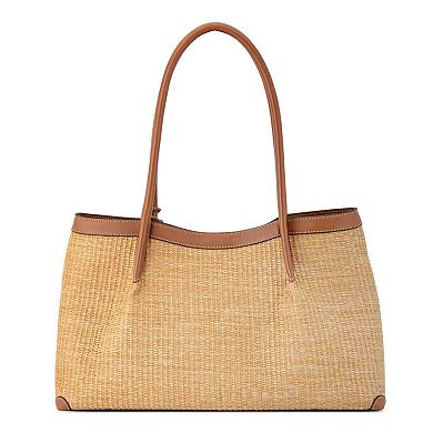 Nine West Sullivin Carryall Woven Tote Bag