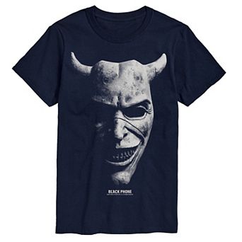 Men's Black Phone 2 Mask Graphic Tee