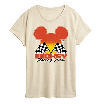 Women's Disney's Mickey Racing Team Graphic Tee