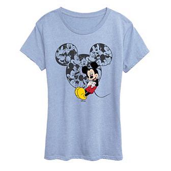 Women's Disney's Mickey Mouse Ear Collage Graphic Tee