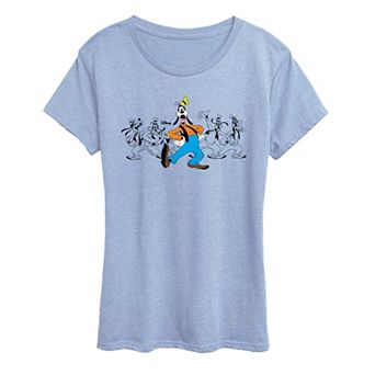 Women's Disney's Goofy Poses Graphic Tee