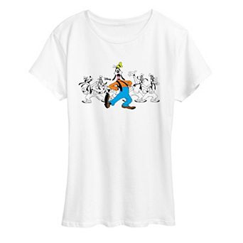 Women's Disney's Goofy Poses Graphic Tee