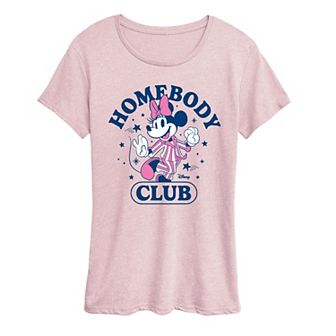 Women's Disney's Minnie Mouse Homebody Club Graphic Tee