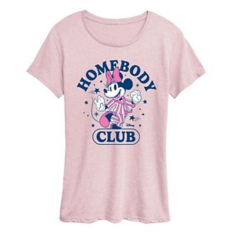 Women's Disney's Minnie Mouse Homebody Club Graphic Tee