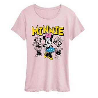 Women's Disney's Minnie Mouse Poses Graphic Tee