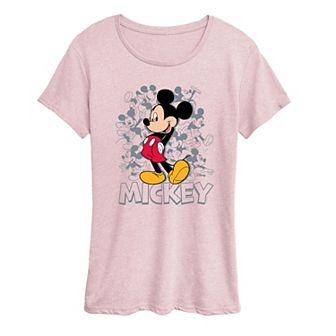 Women's Disney's Mickey Mouse Poses Graphic Tee