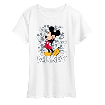 Women's Disney's Mickey Mouse Poses Graphic Tee