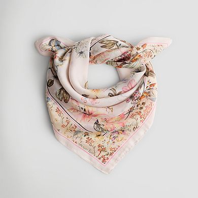 Nine West LILY Poly Satin Square Scarf