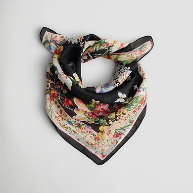 Nine West LILY Poly Satin Square Scarf