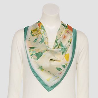 Nine West Vacation Satin Square Scarf