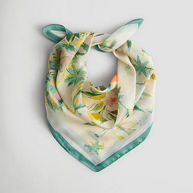 Nine West Vacation Satin Square Scarf