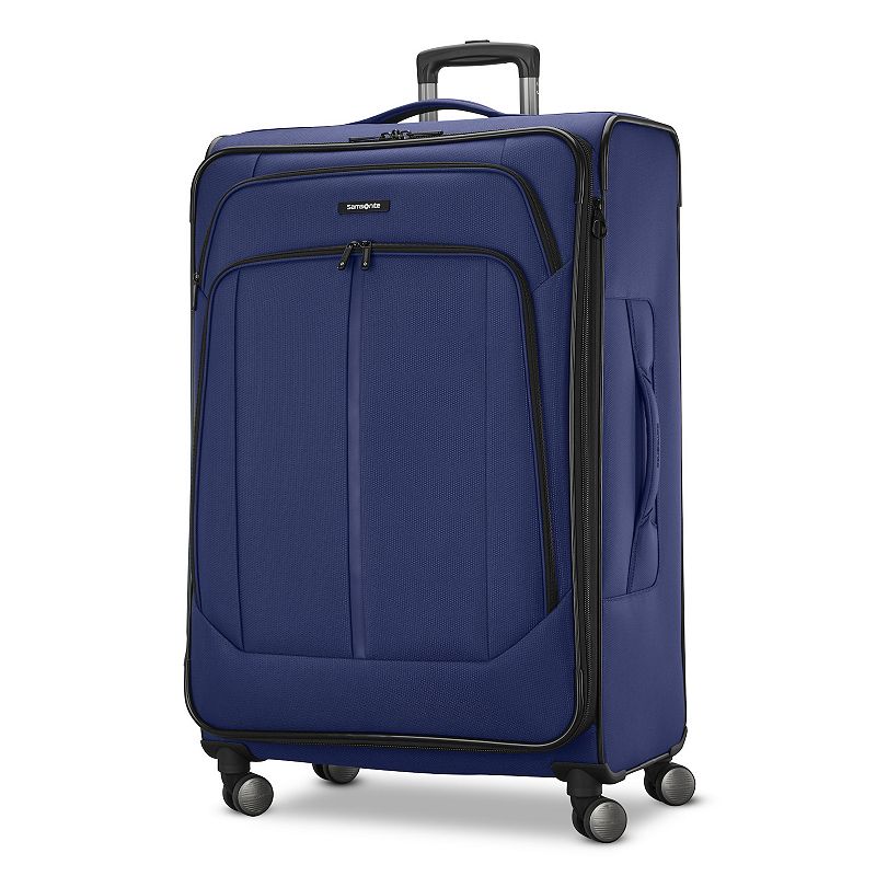 Samsonite Ascella 4 Expandable Softside Luggage, Dark Purple
