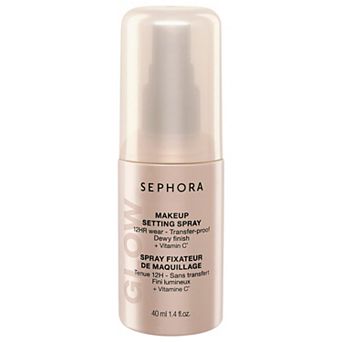 SEPHORA COLLECTION Mini Glow 12HR Wear Transferproof Makeup Setting Spray with Vitamin C