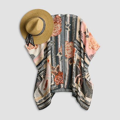 Women's Nine West Topper & Hat Set