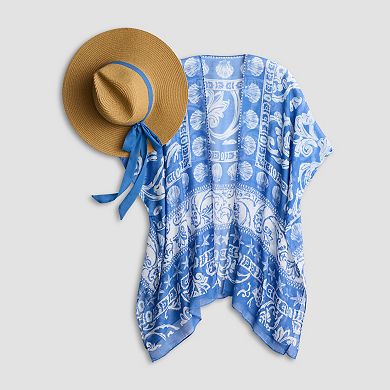 Women's Nine West Topper & Hat Set