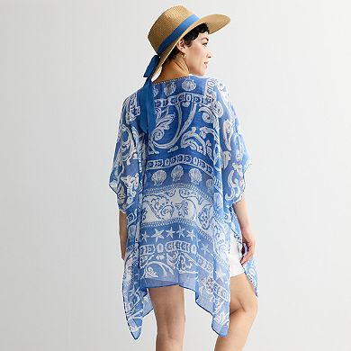 Women's Nine West Topper & Hat Set