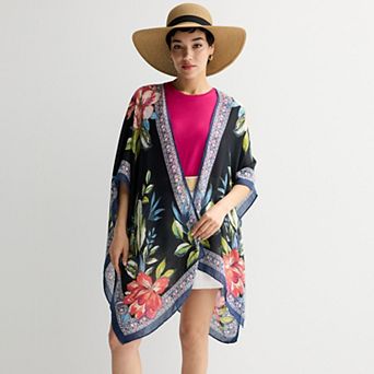 Women's Nine West Topper & Hat Set