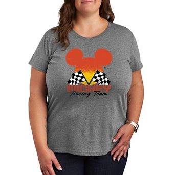 Plus Size Disney's Mickey Mouse Racing Team Graphic Tee