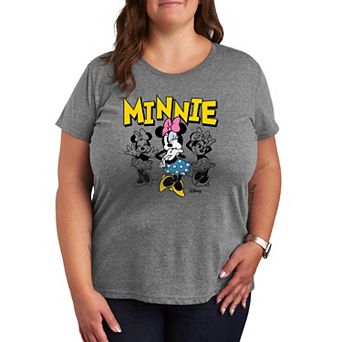 Plus Size Disney's Minnie Mouse Poses Graphic Tee