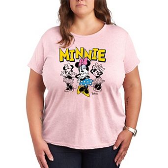 Plus Size Disney's Minnie Mouse Poses Graphic Tee