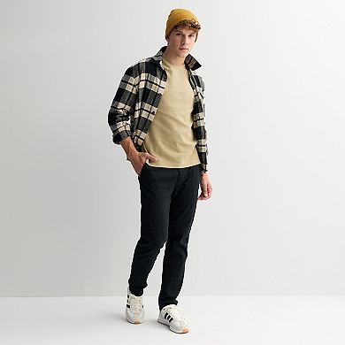 Men's Retrofit Short Sleeve Textured Tee