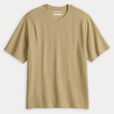 Men's Retrofit Short Sleeve Textured Tee