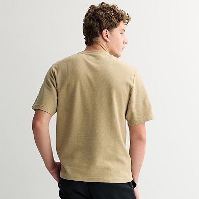 Men's Retrofit Short Sleeve Textured Tee