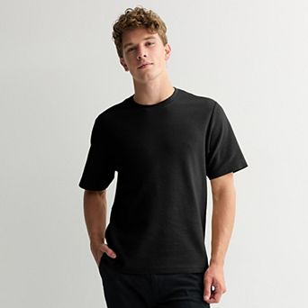 Men's Retrofit Short Sleeve Textured Tee