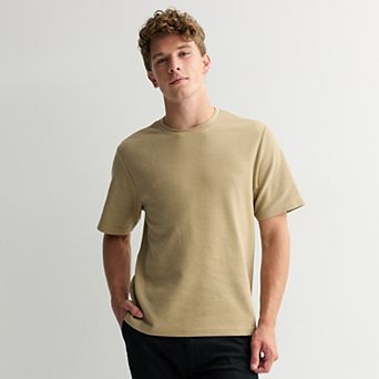 Men's Retrofit Short Sleeve Textured Tee
