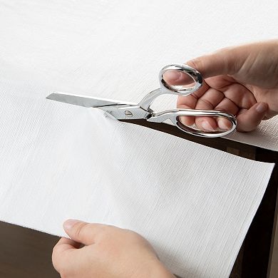 Elrene Home Fashions Vinyl Table Pad Protector with Cushioned Flannel Backing