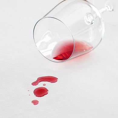 Elrene Home Fashions Vinyl Table Pad Protector with Cushioned Flannel Backing