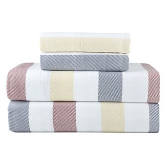 Pointehaven 180 GSM Brushed Cotton Fashion Printed Flannel Sheet Set or Pillowcases