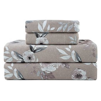 Pointehaven 180 GSM Brushed Cotton Fashion Printed Flannel Sheet Set or Pillowcases