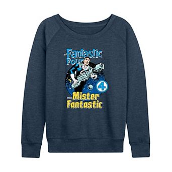 Women's Marvel The Fantastic Four: First Steps Mr. Fantastic French Terry Long Sleeve Tee