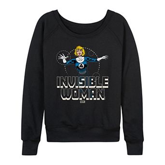 Women's Marvel The Fantastic Four: First Steps Invisible Woman French Terry Long Sleeve Tee