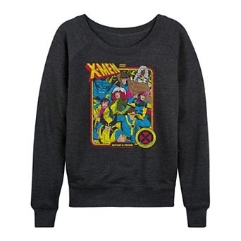 Women's Marvel X-Men Mutant & Proud French Terry Long Sleeve Tee