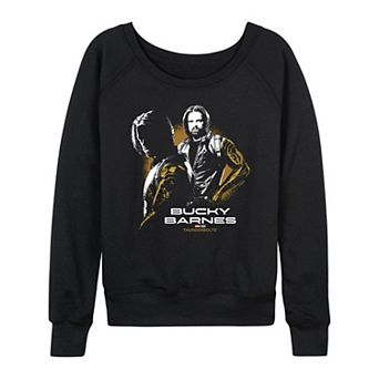 Women's Marvel Thunderbolts Bucky Barnes French Terry Long Sleeve Tee